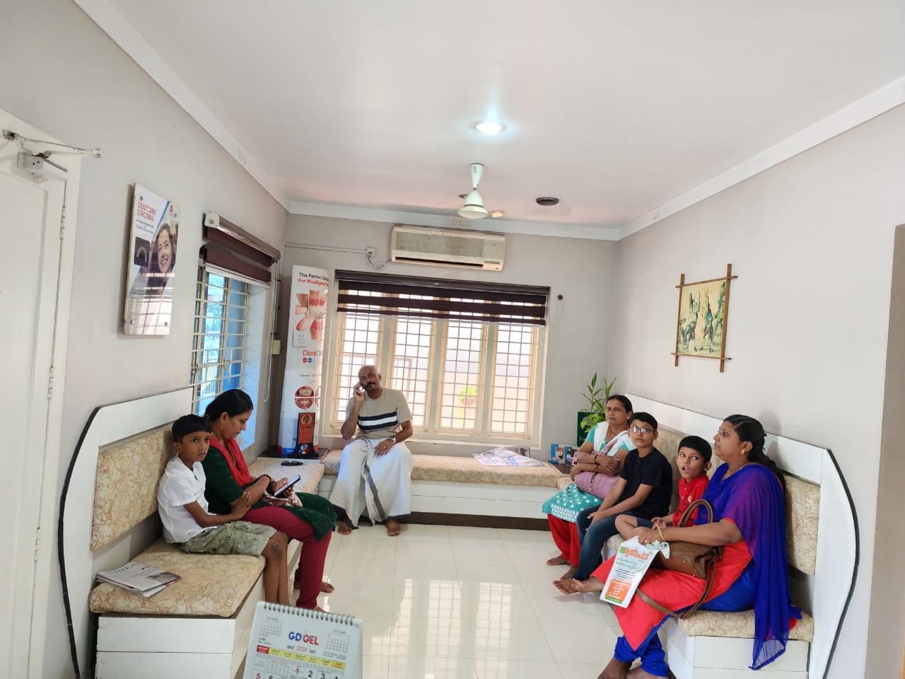 Unni Dental Clinic waiting area